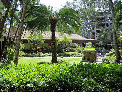 Grounds Leading to Condo